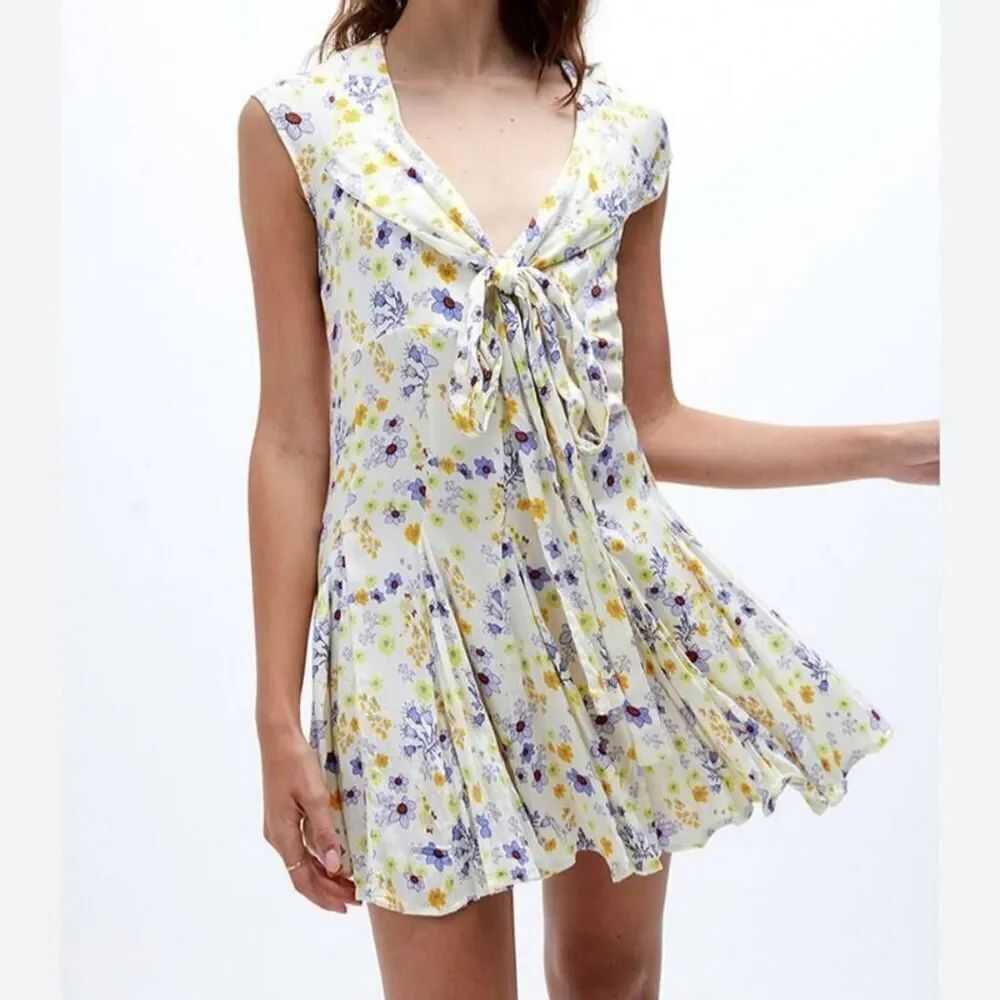 NWT Free People It Takes Two Wrap Dress